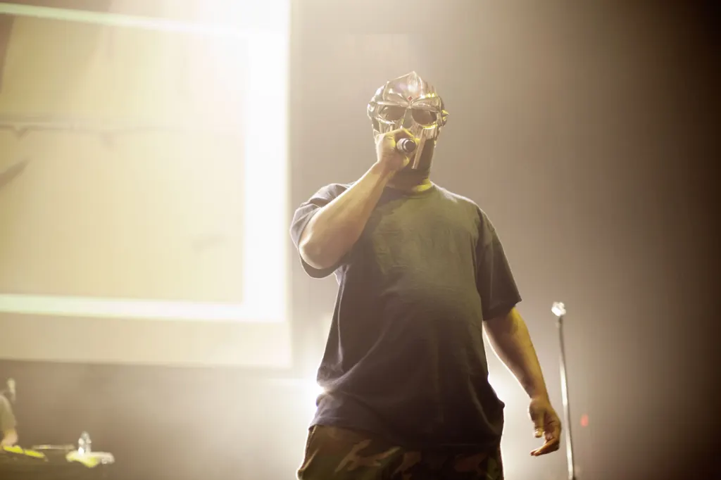MF DOOM performing at Brixton Academy, London